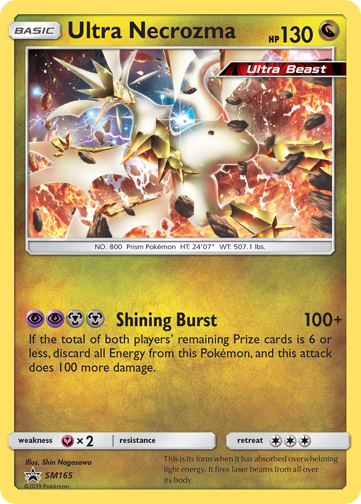 Sun & Moon Promo Ultra Necrozma #165